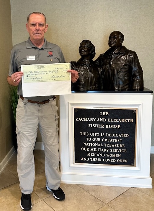 DONATION TO THE FORT LIBERTY FISHER HOUSE