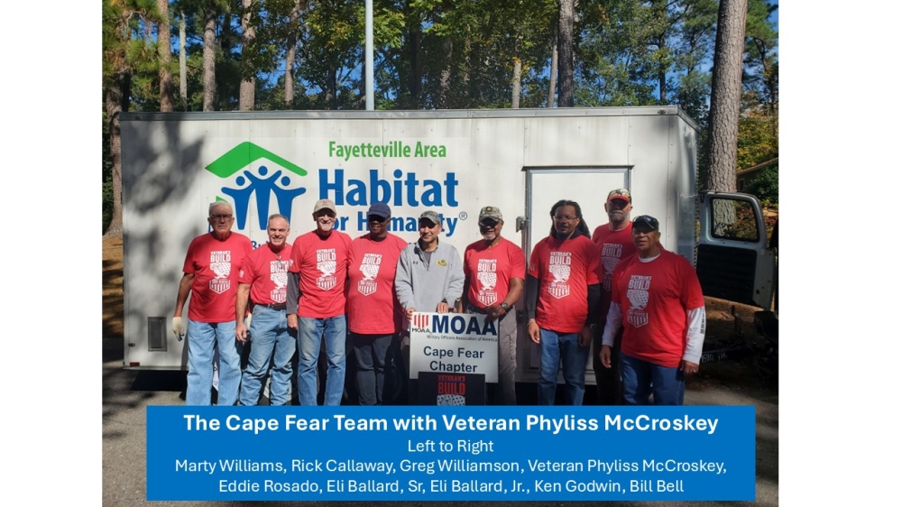 Habitat for Humanity Veterans Build Project